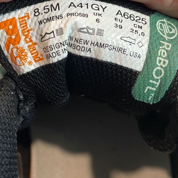 Timberland Women’s PRO Radius Composite A41GY‎ Safety Toe Sea/Pink/Yellow 8.5 M - Picture 10 of 10